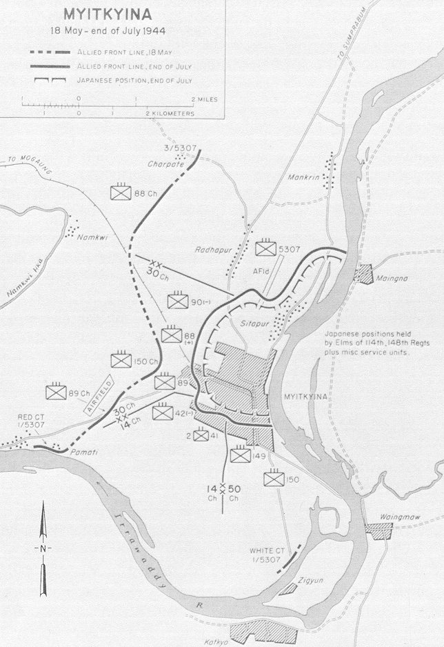 Myitkyina Map